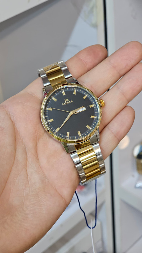 MEMA مردانه رنگ ثابت دارای دوتاریخ