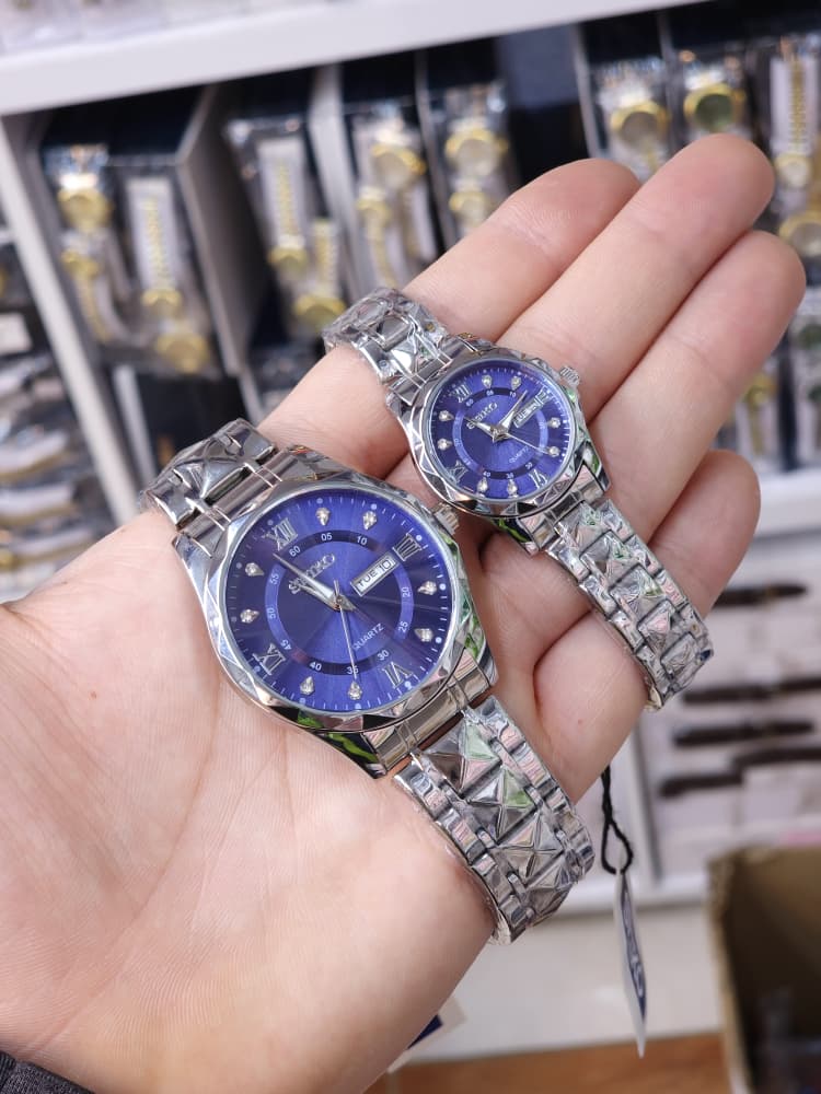 ساعت ست SEIKO الماسی بند استیل
