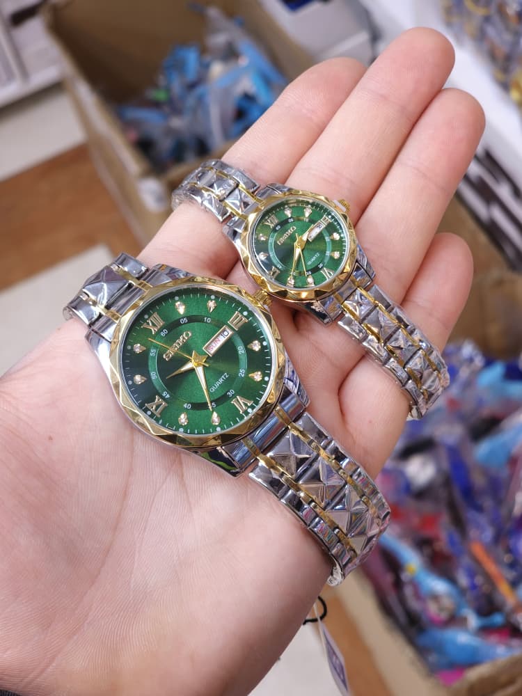 ساعت ست SEIKO الماسی بند استیل