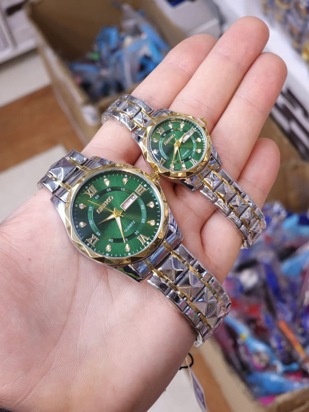 ساعت ست SEIKO الماسی بند استیل